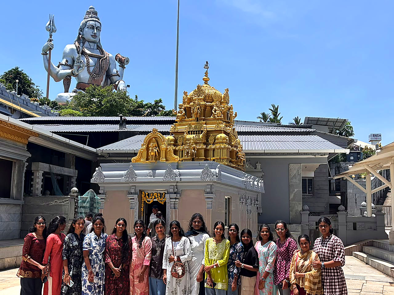 Yuva Yathra group enjoying a travel moment together